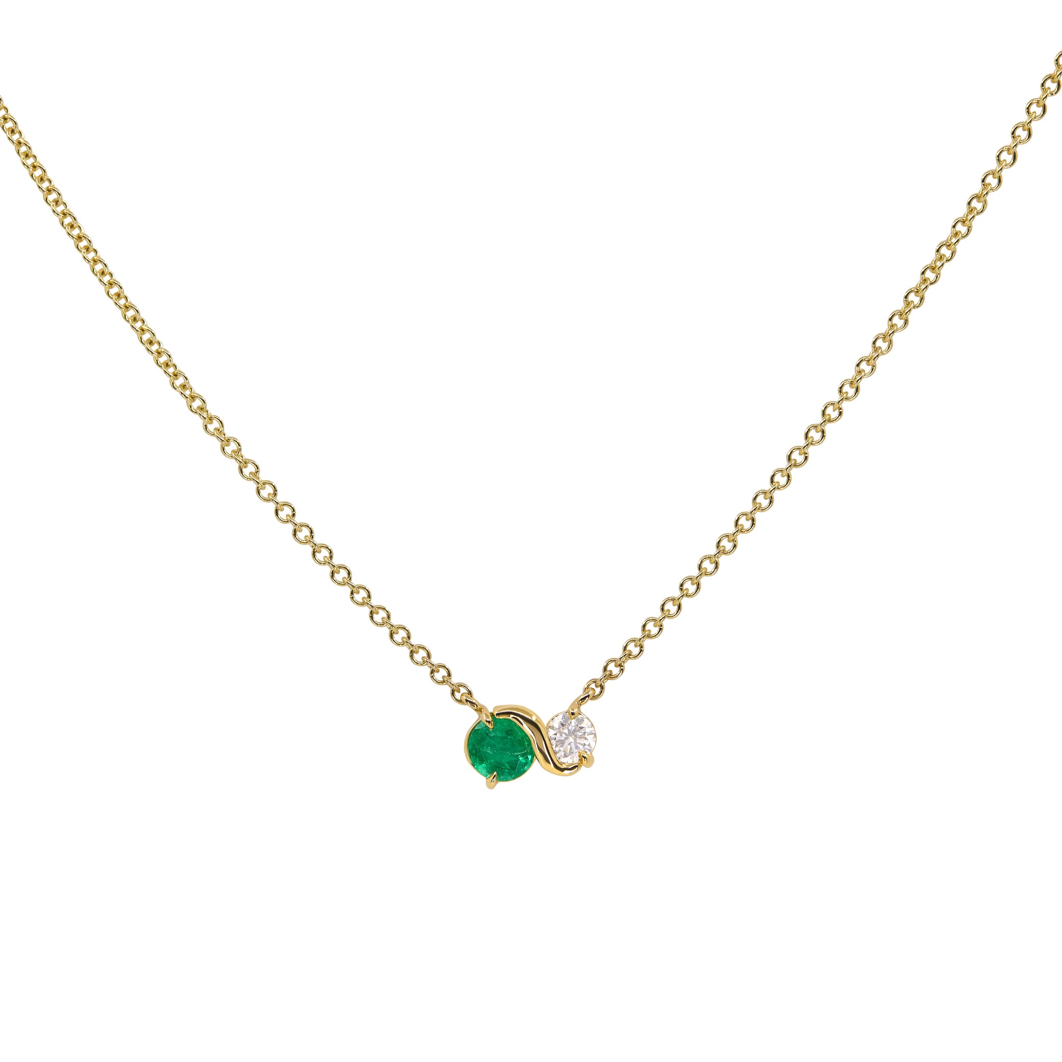 Infinite Emerald Necklace