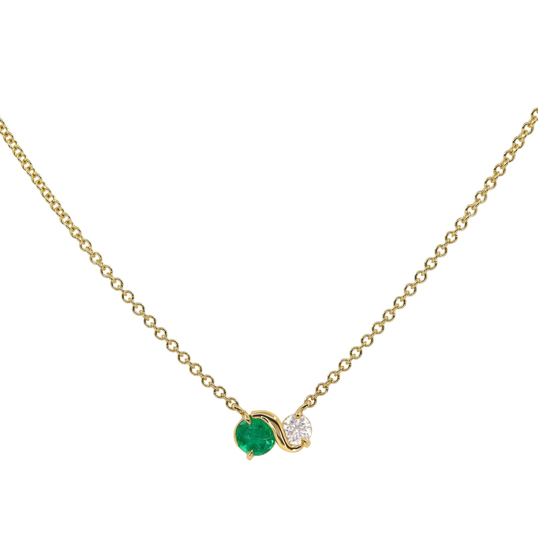 Infinite Emerald Necklace