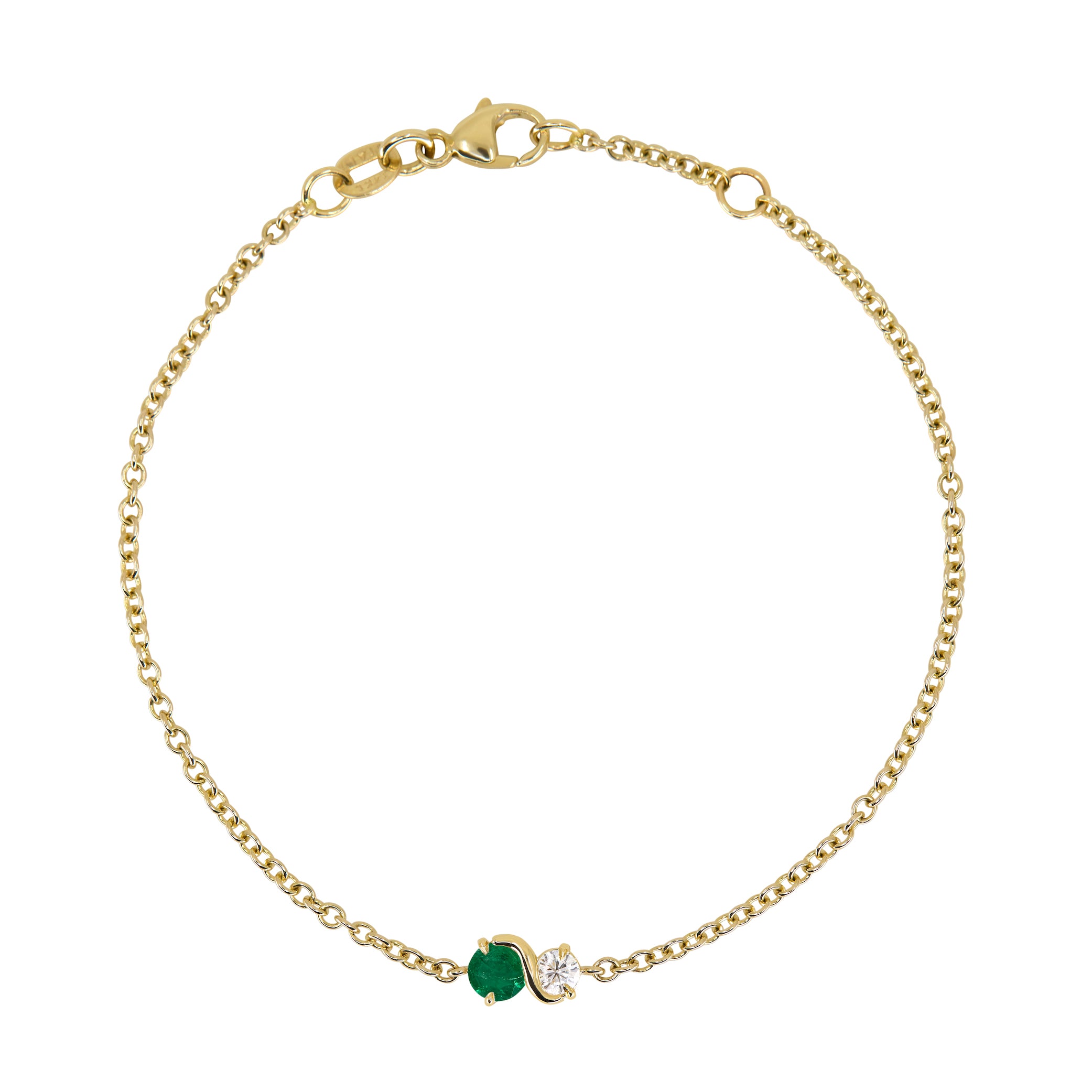 Infinite Emerald Bracelet