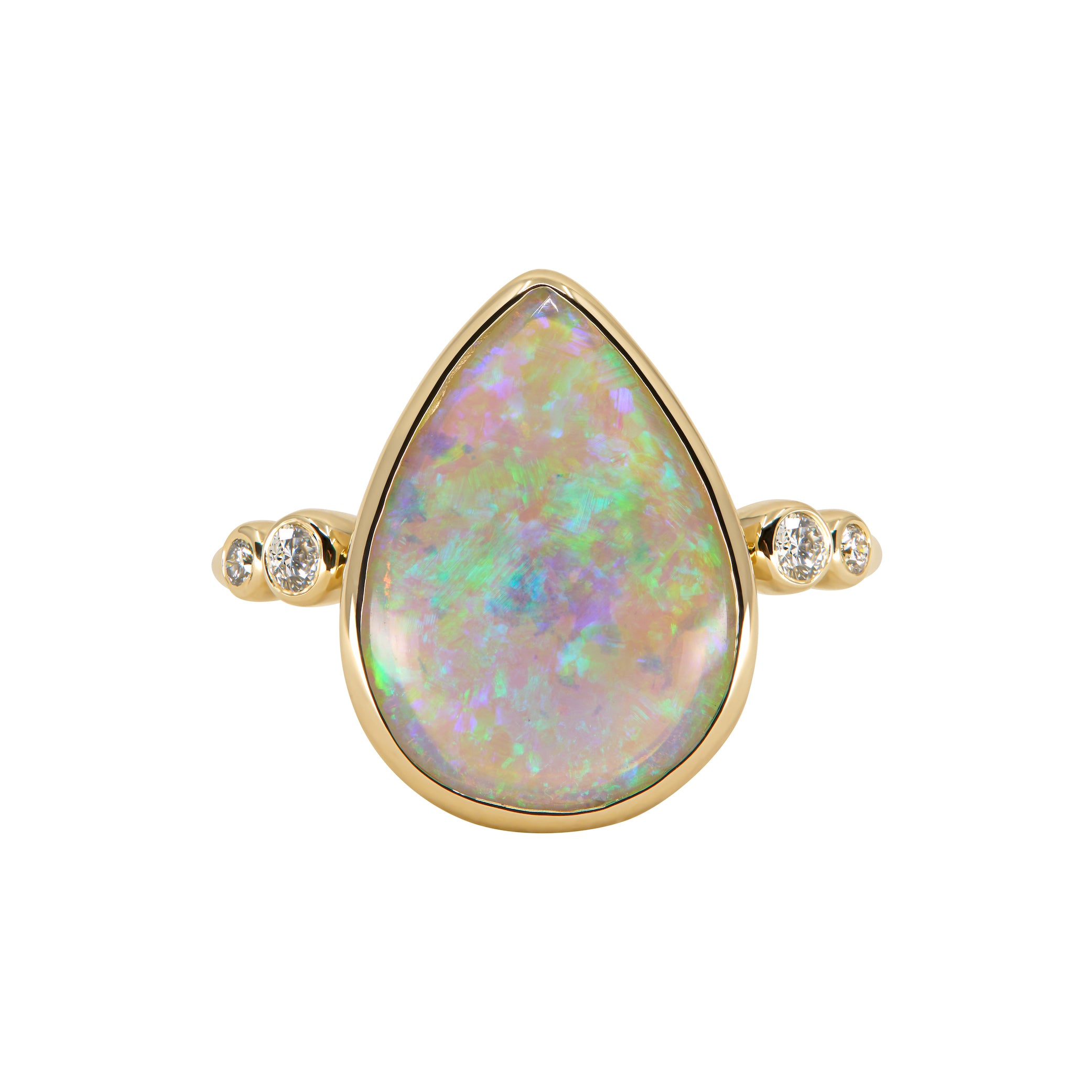 Teardrop Cloud Ring