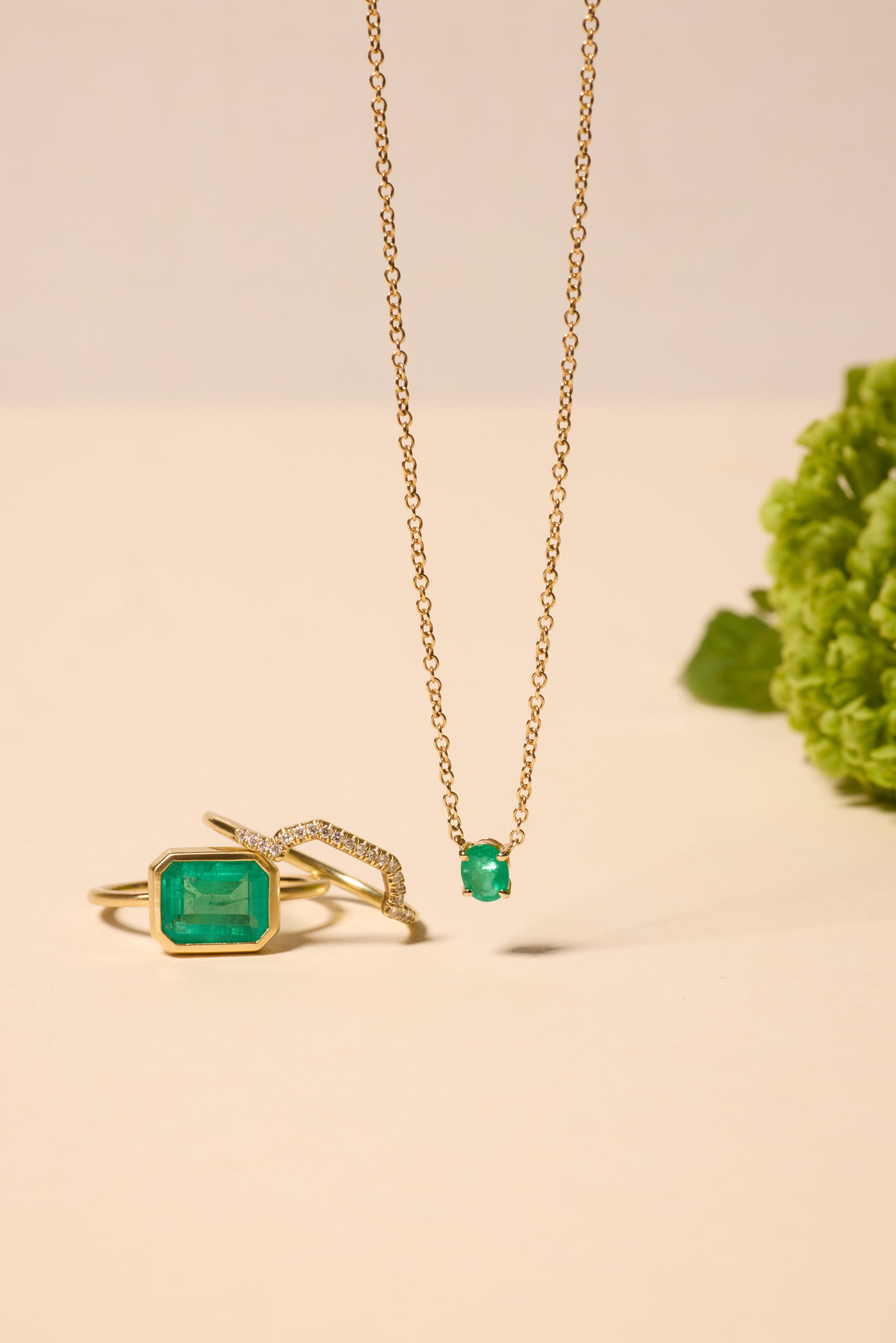 Jardin Emerald Necklace