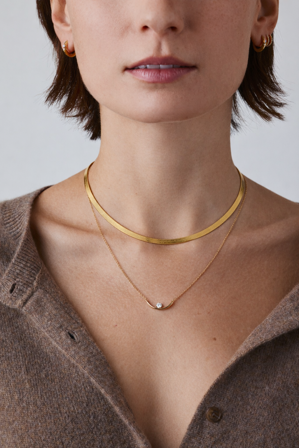 Herringbone Chain Necklace