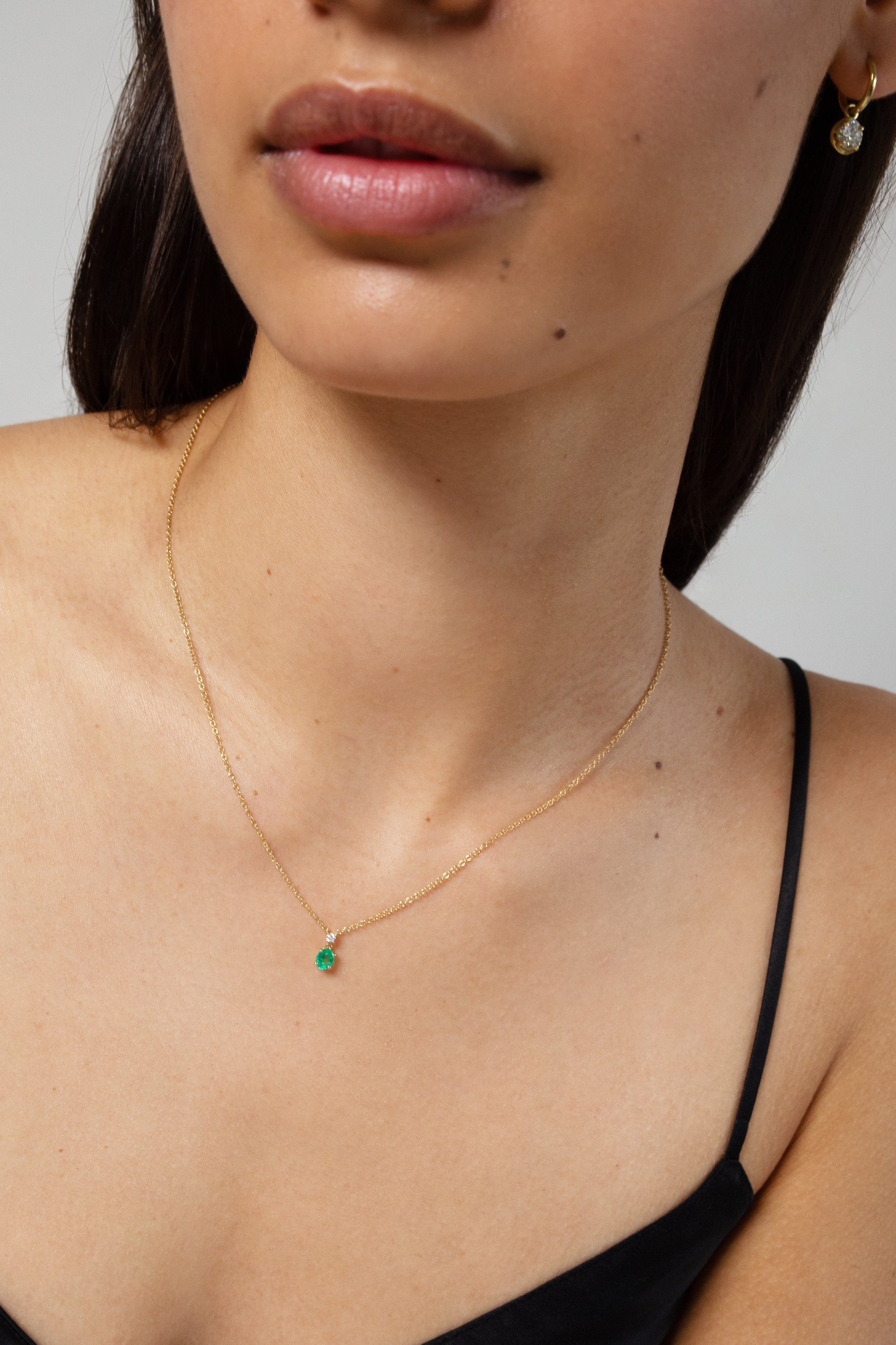 Jardin Emerald and Diamond Necklace