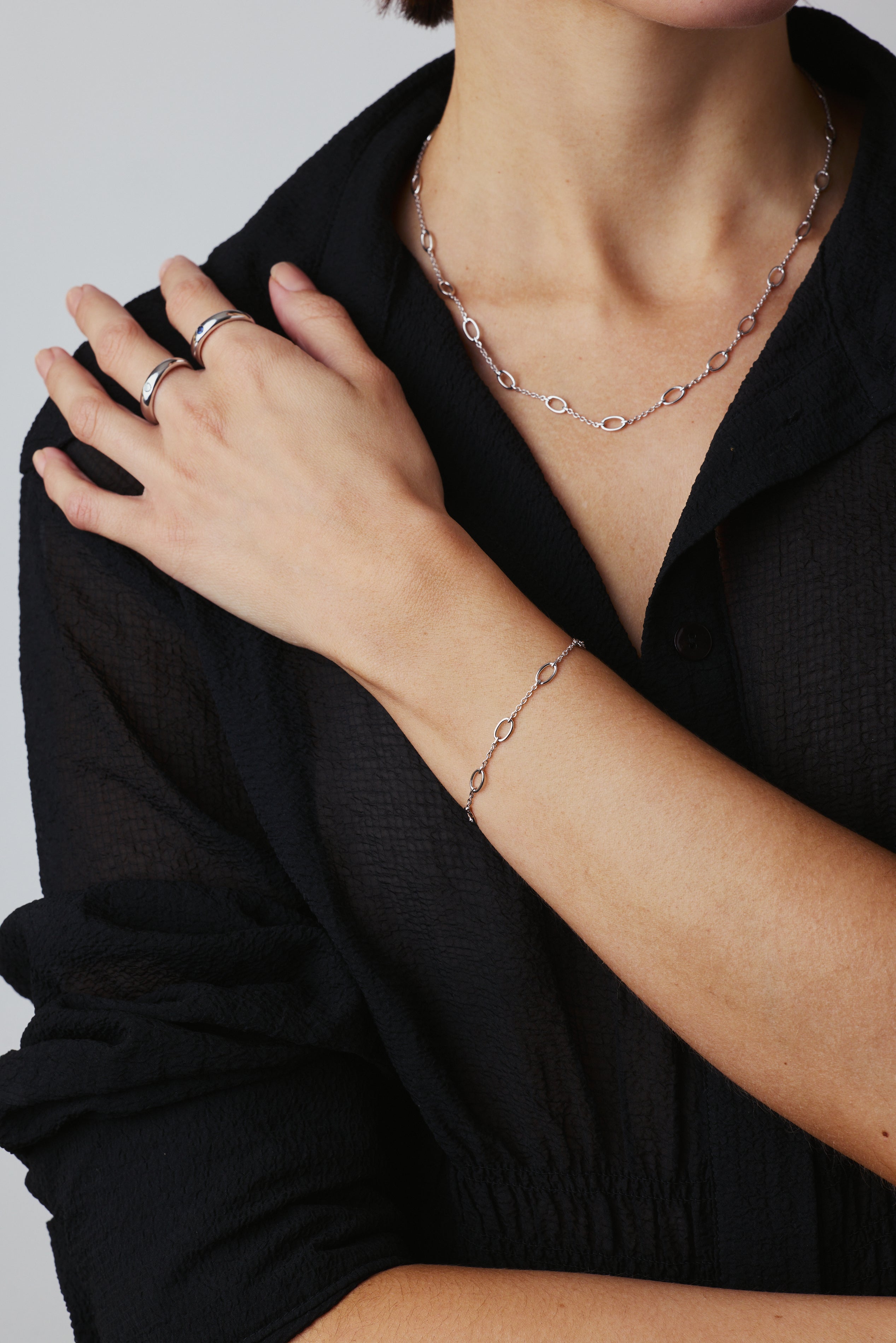 Lux Open Link Necklace