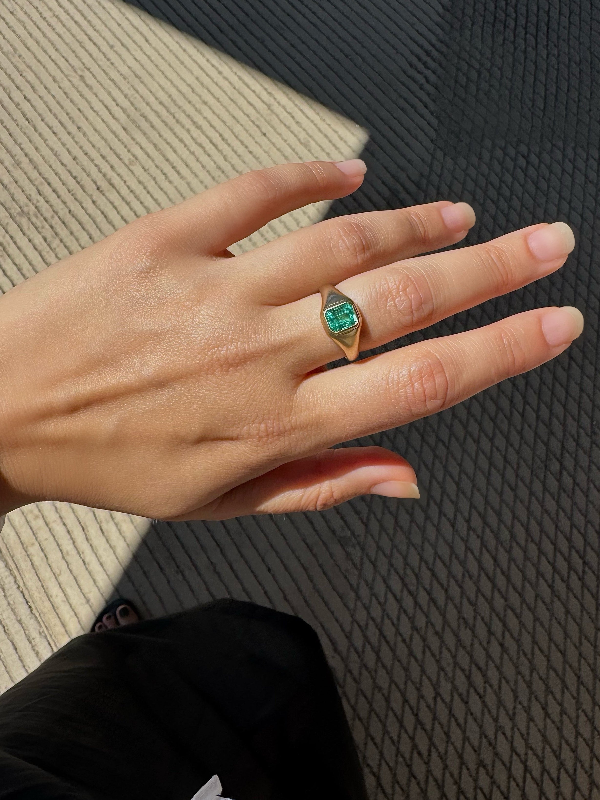 Relic Emerald Ring
