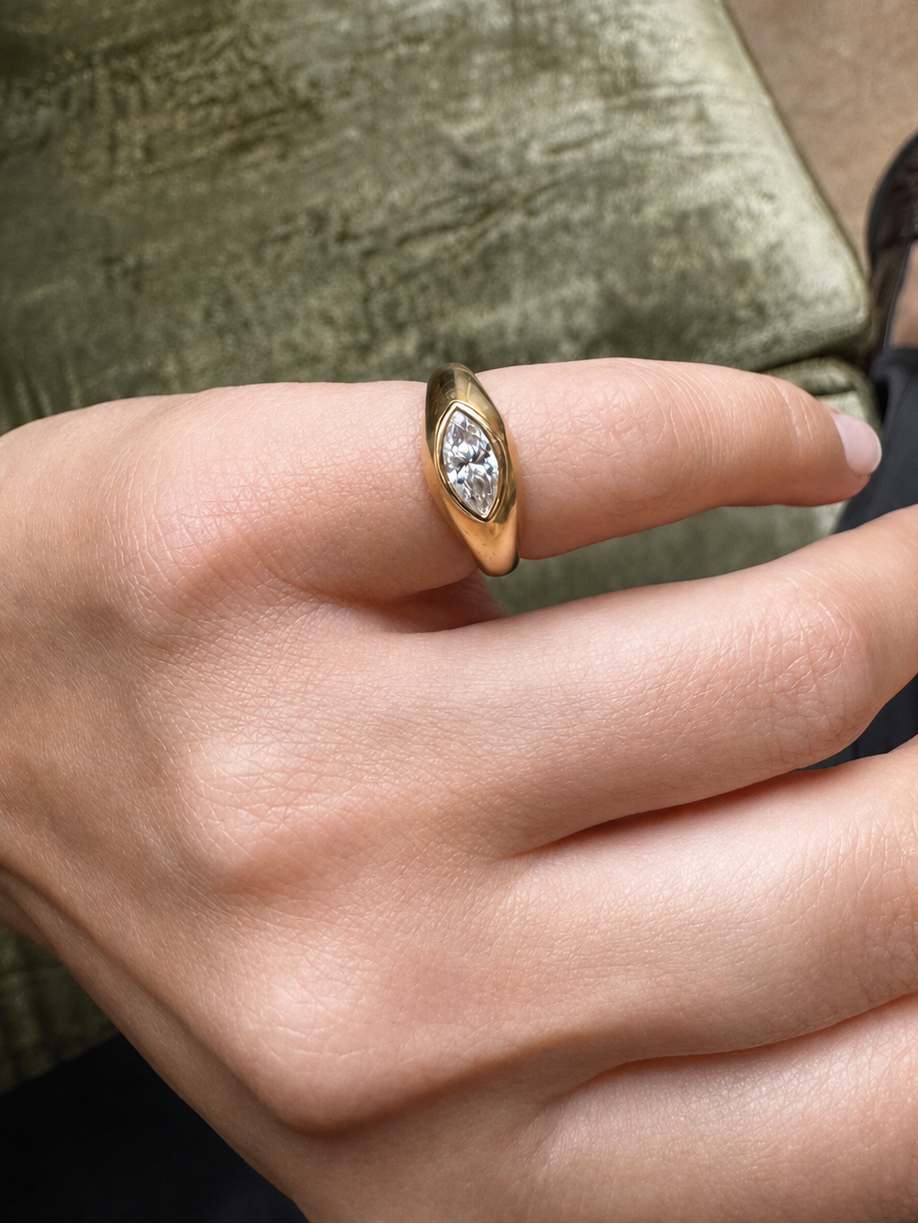 Relic Marquise Diamond Ring