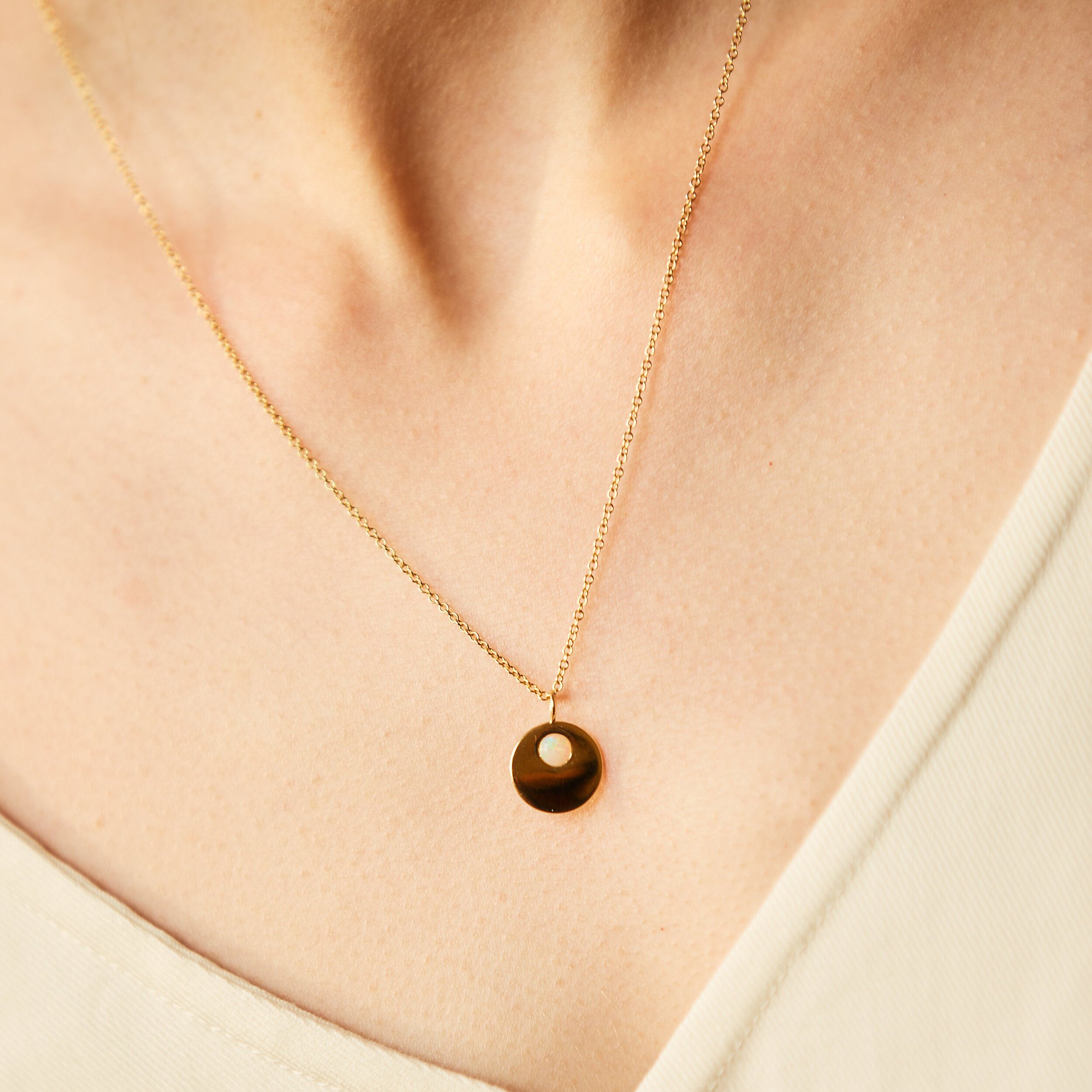 Disc Necklace