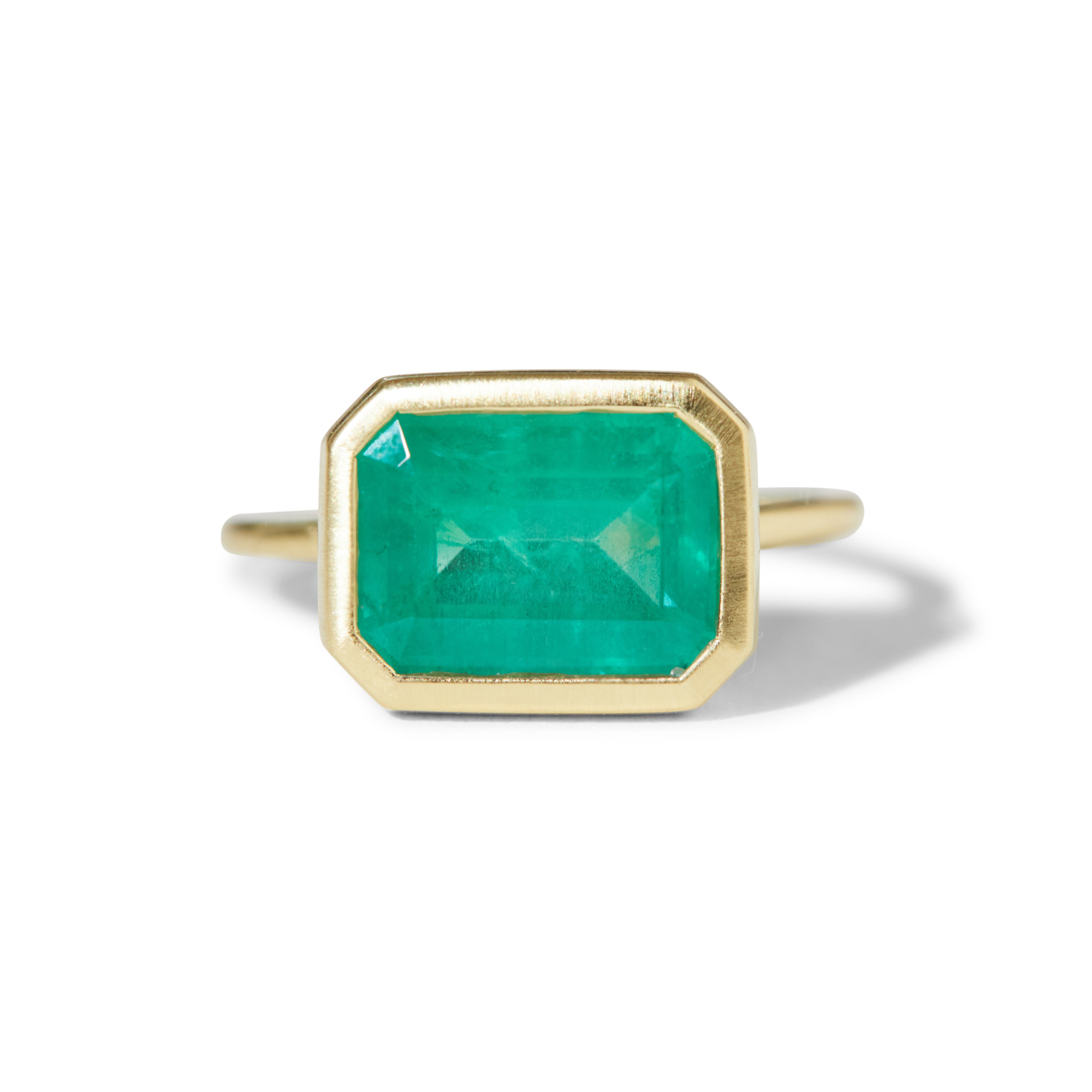 Art Deco Emerald Ring