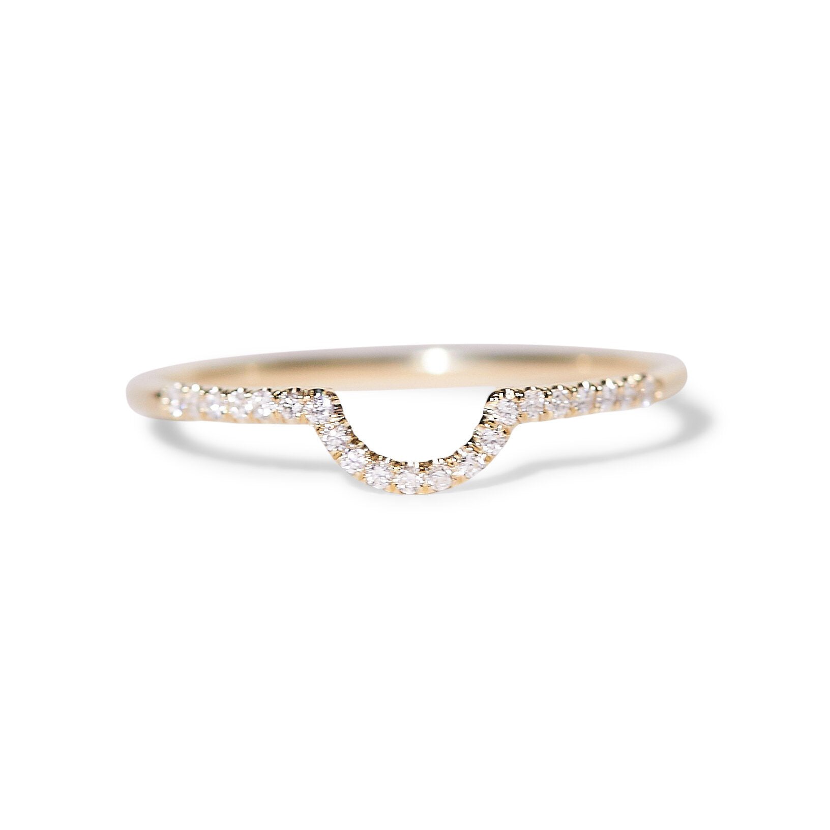 Light / Form Diamond Trace Ring