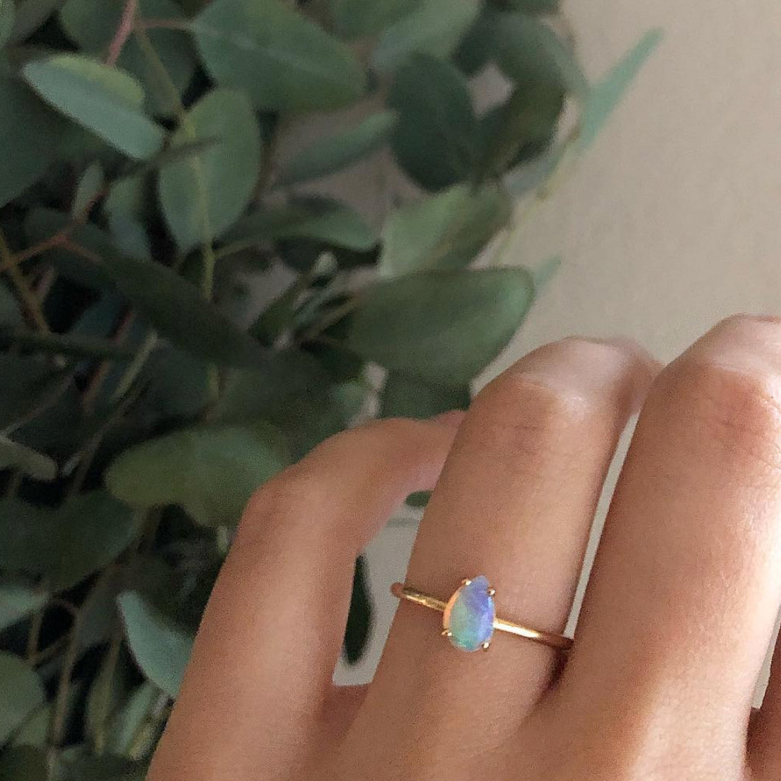 Teardrop Shift Ring